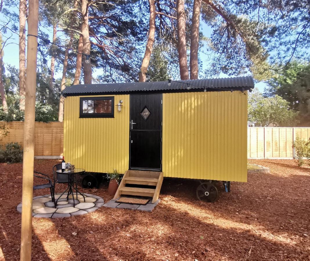 Forest Heath Shepherd'S Huts Ringwood Exterior foto